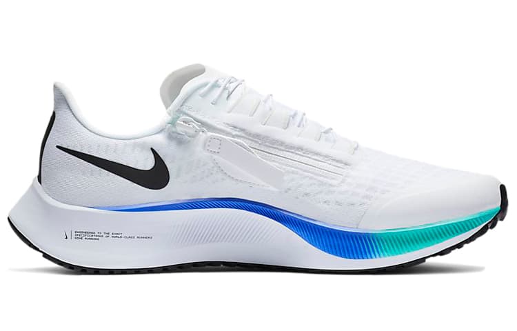 Nike Air Zoom Pegasus 37 FlyEase White Multi Color 4