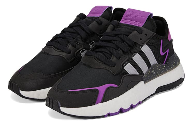 Adidas Originals Originals Nite Jogger 'Black Purple' Women's 5