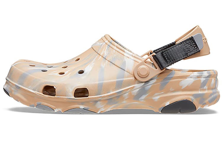 Crocs All Terrain Marbled Classic Clog 'Chai Multi' 2