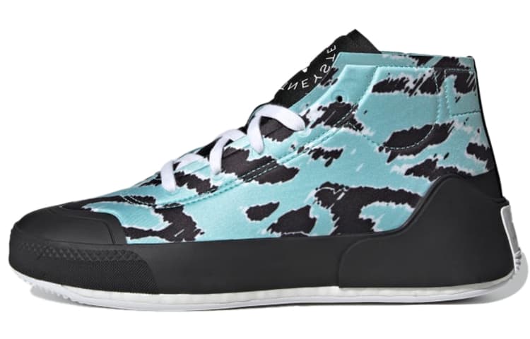Adidas Stella McCartney X Adidas Treino Mid Graphic 'Black Blue' Women's