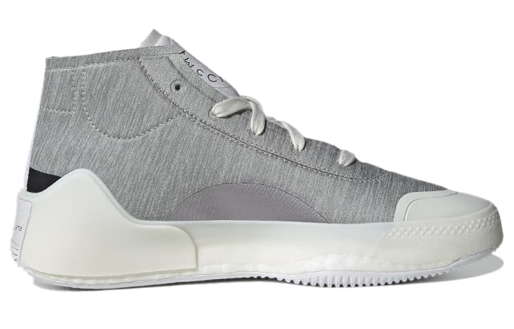 Adidas Treino Mid Heather X Stella McCartney 'Dark Gray White' Women's 3