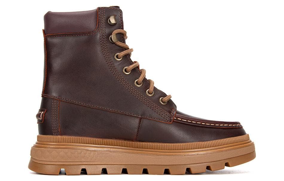 Timberland Ray City Moc Toe Chukka Boots 'Brown Regenerative Leather' Women's 3