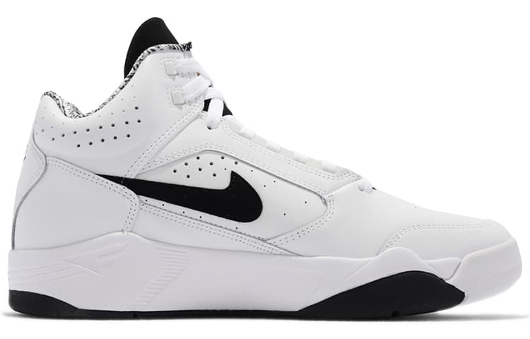 Nike Air Flight Lite II Mid White Black 2021 4