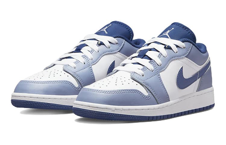 Jordan 1 Low Slate Blue Navy GS 4
