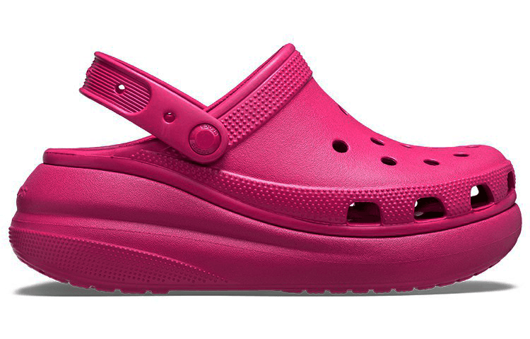Crocs Classic Clog Klookge Cream Puff Shoes Clogs Unisex Fuchsia 3