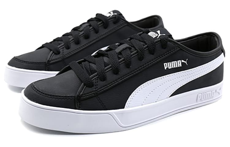 PUMA Smash V2 Vulc Sl 'White Black' 4