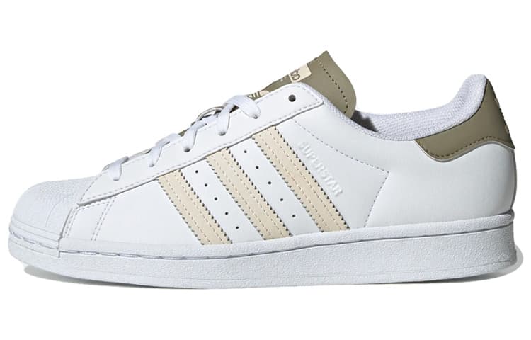Adidas Originals Superstar 'White Olive Green' Women's 2
