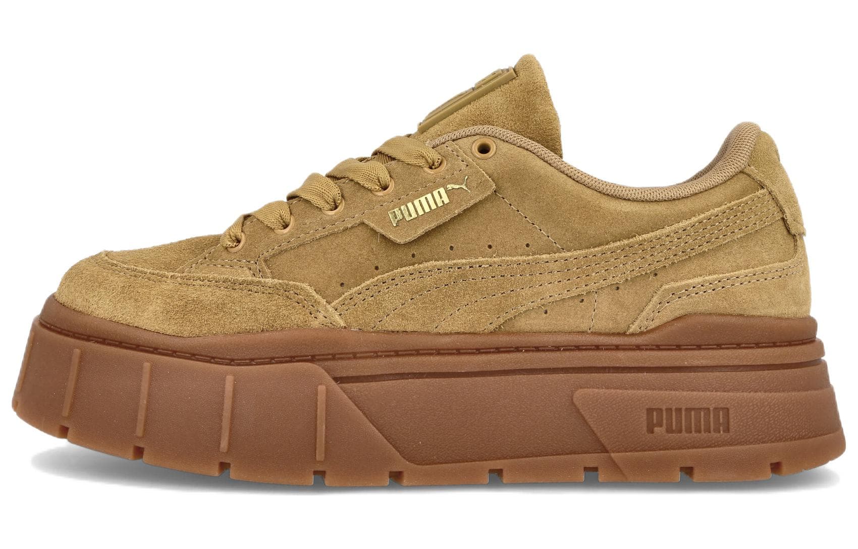 PUMA Mayze Stack Suede 'Brown Gold' Women's 2