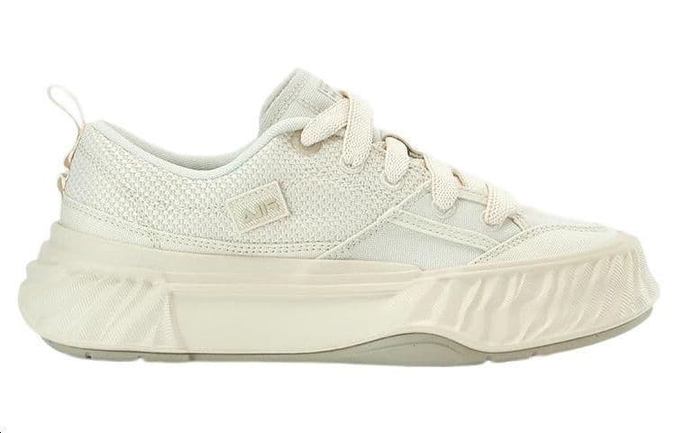 FILA Fosso Low-Top Canvas Shoes Women's White 3