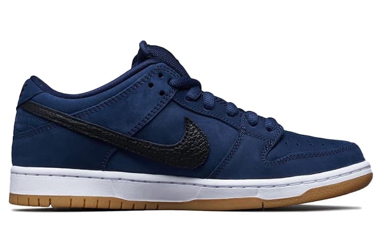 Nike Sb Dunk Low Navy Black Gum 3