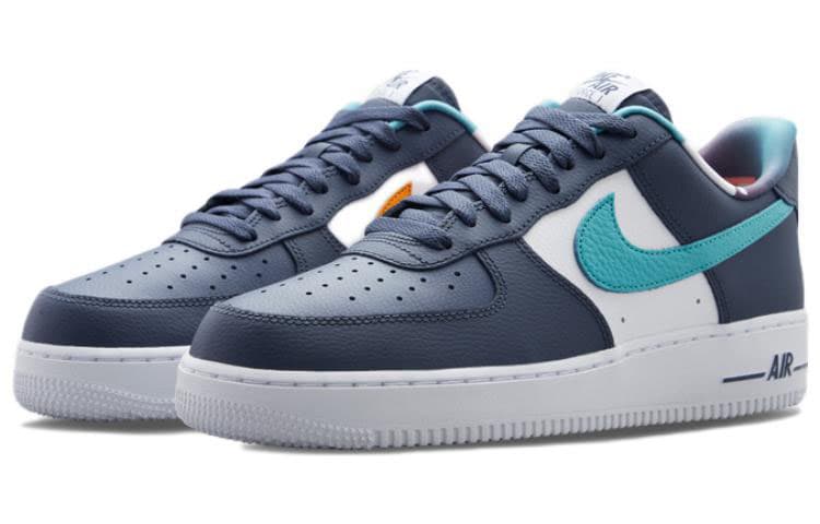 Nike Air Force 1 Low '07 LV8 Emb Thunder Blue Washed Teal 6