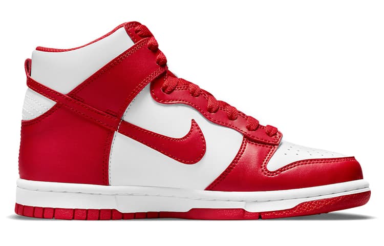 Nike Dunk High Championship White Red 3