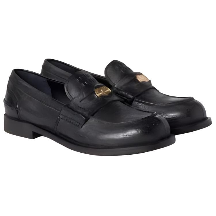 MIU MIU Loafers Women's Black 6