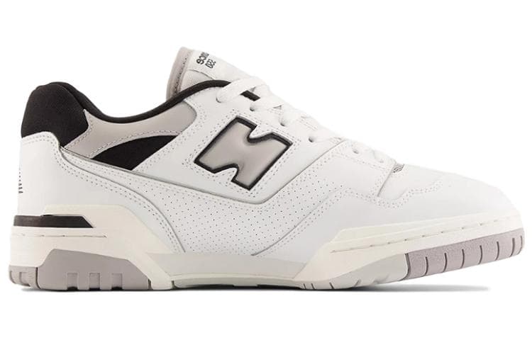 New Balance 550 White Concrete Black 3
