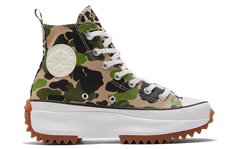 Converse Run Star Hike Hi Archive Print Camo 2