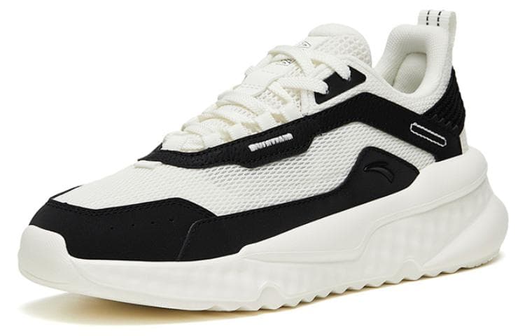 ANTA Casual Shoes Women's Low-Top Black White 3
