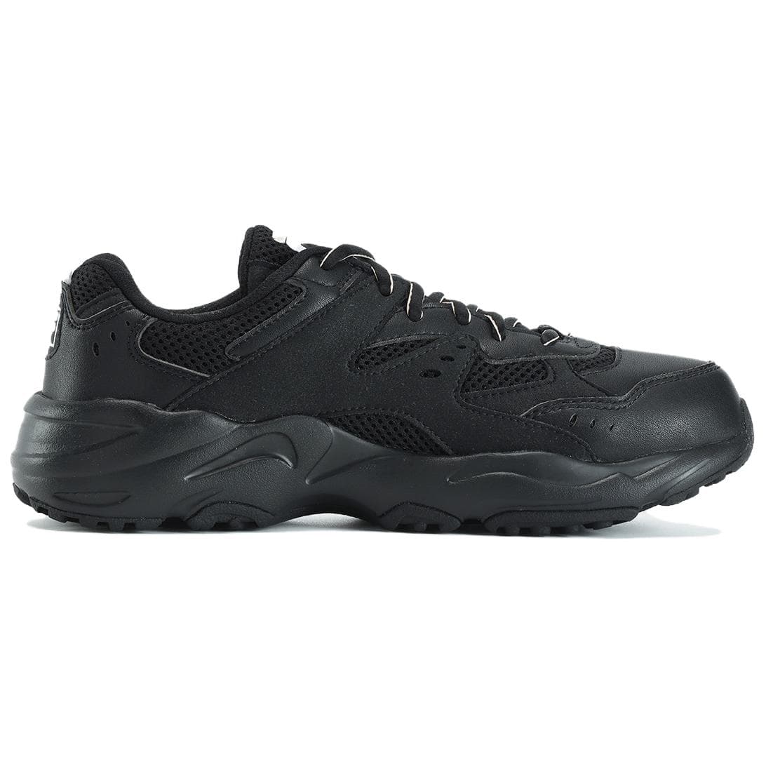 FILA Heritage-FHT Cushioned Wear-Resistant Breathable Low-Top Casual Shoes Women's Black 4