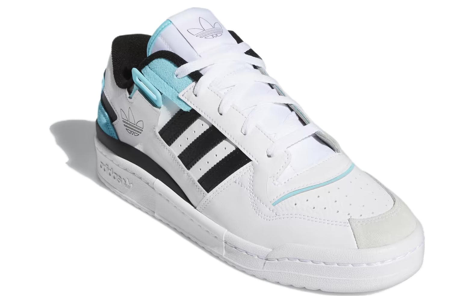Adidas Originals Forum Exhibit Low Aqua 5