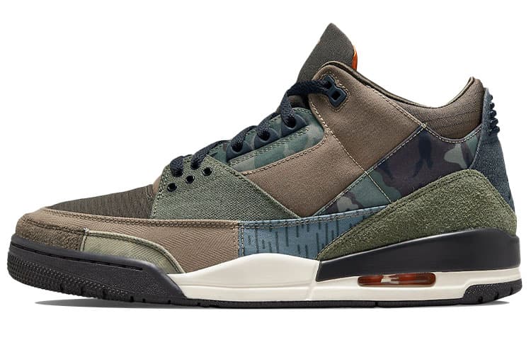 JORDAN 3 Retro Patchwork Camo