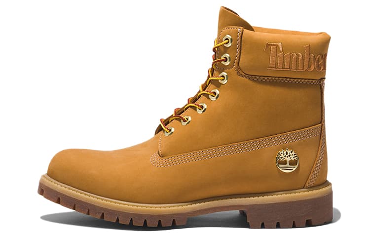 Timberland 6 Inch Premium Waterproof Boots 'Wheat Nubuck' 2