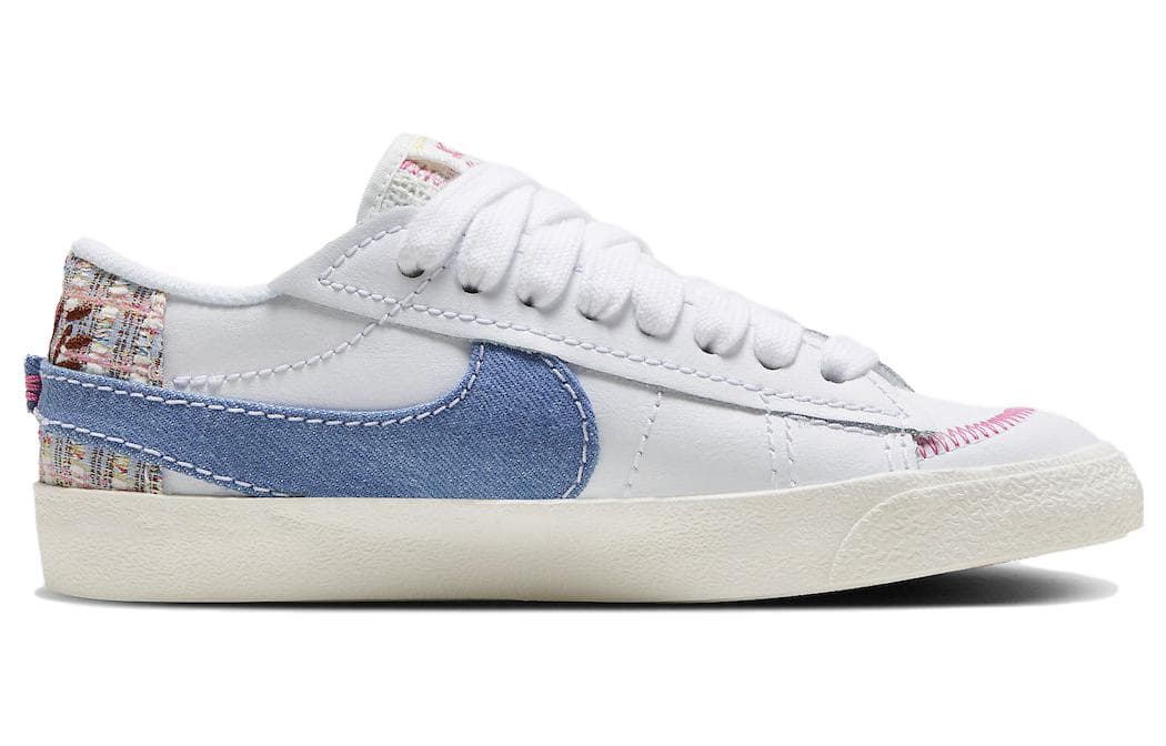 Nike Blazer Low 77 Jumbo Denim Swoosh Boucle Women's 4