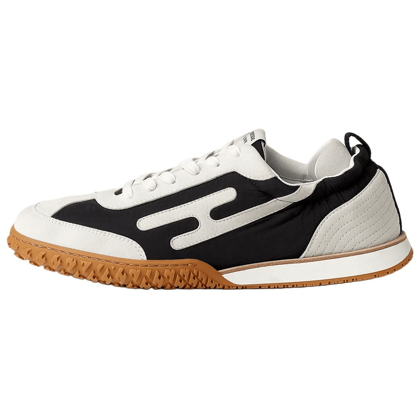 HERMES Jet Low-Top Casual Shoes Men's Black White