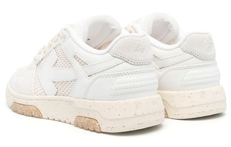 OFF WHITE Out Of Office Low Slim White Women's 6