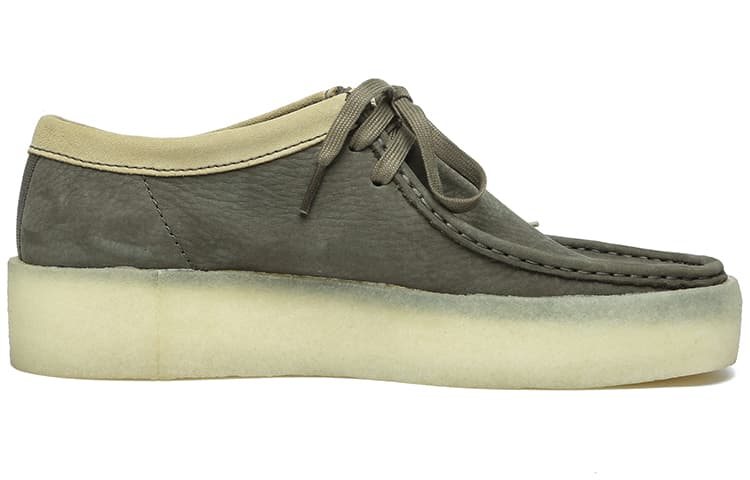 Clarks Originals Wear-Resistant Waterproof And Breathable Ankle-Length Outdoor Boots Men's Dark Green 3