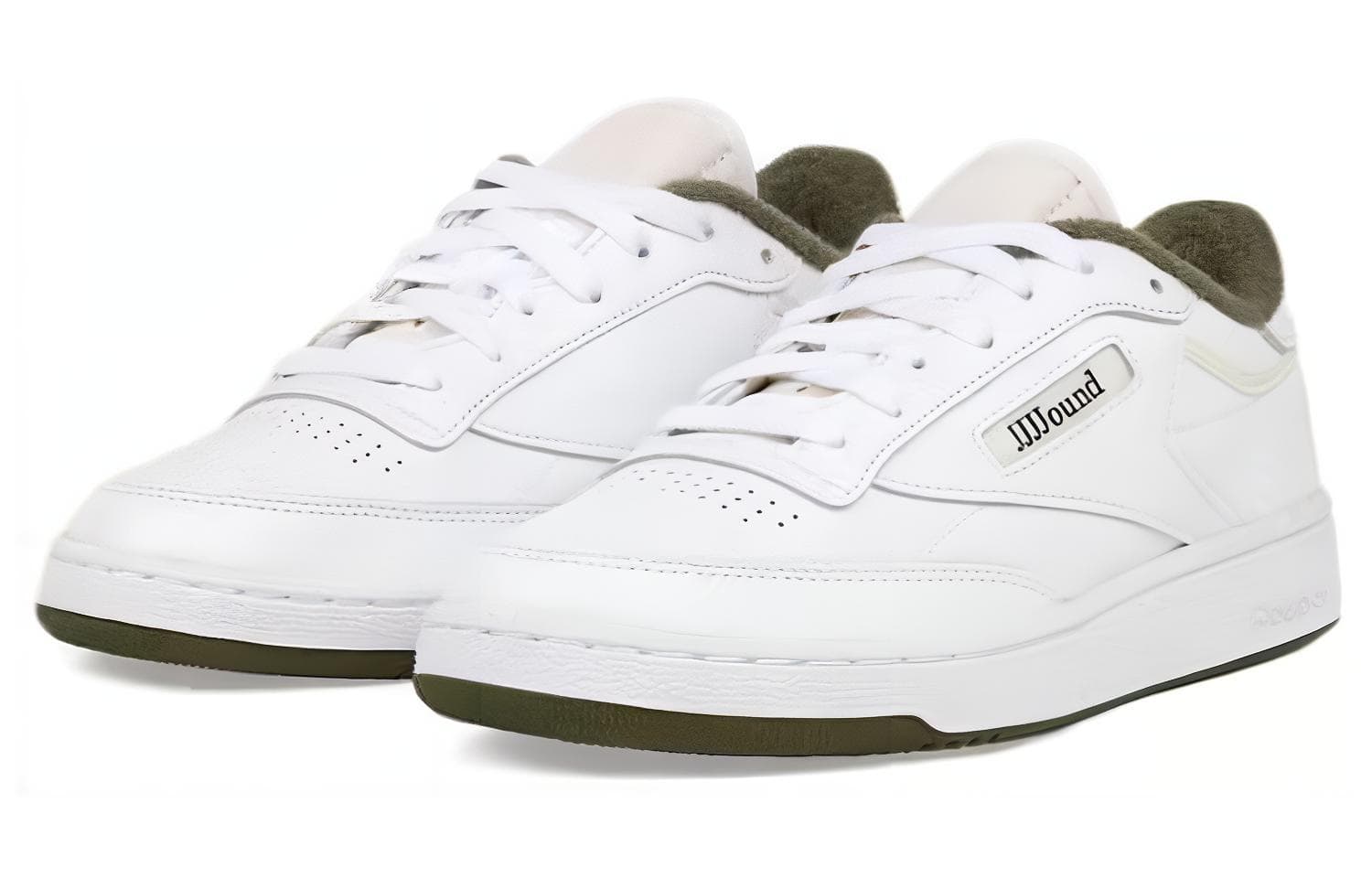 Reebok Club C JJJJound White Olive 5