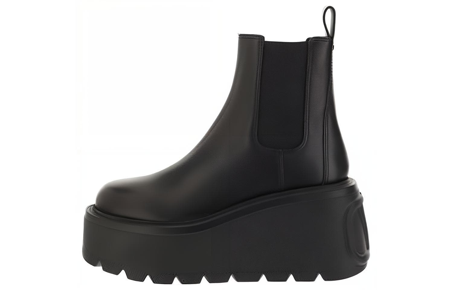 Valentino Women's Chunky Sole Ankle Platform Boot 'Black'