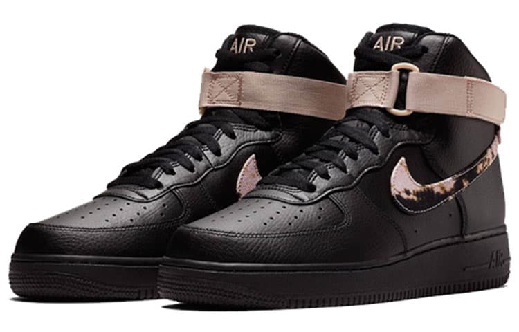 Nike Air Force 1 High Acid Wash Pack Black 3