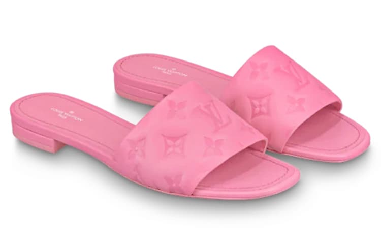 LOUIS VUITTON Revival Stylish Sandals Women's Pink 6