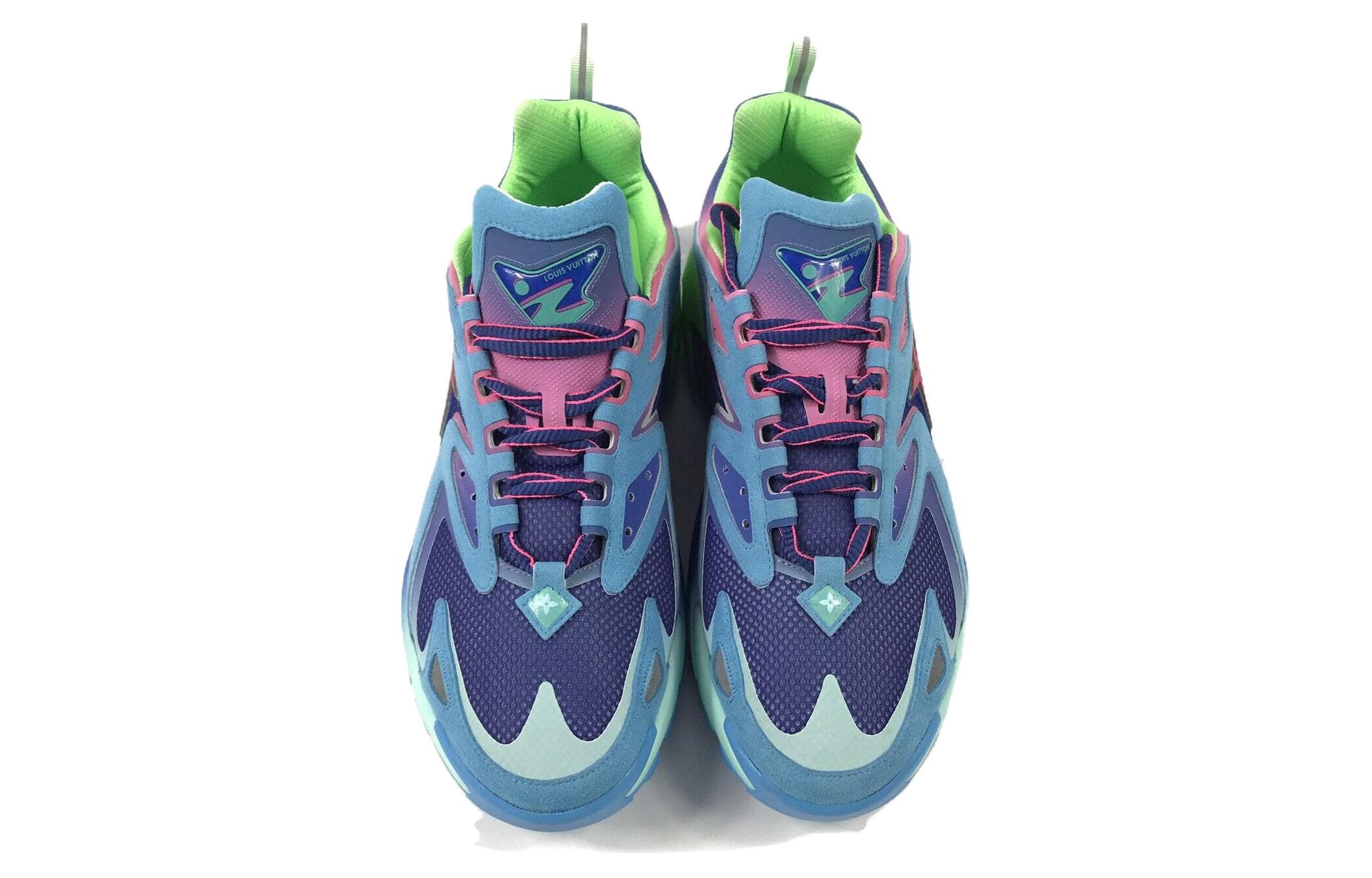 LOUIS VUITTON Lv Runner Tatic Sneakers 'Blue Pink Green' 6