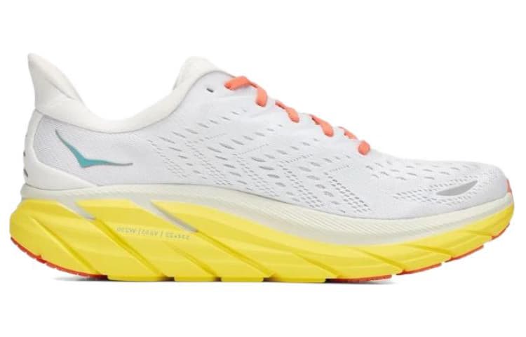 HOKA ONE ONE Clifton 8 Blanc De Blanc Illuminating Yellow 3