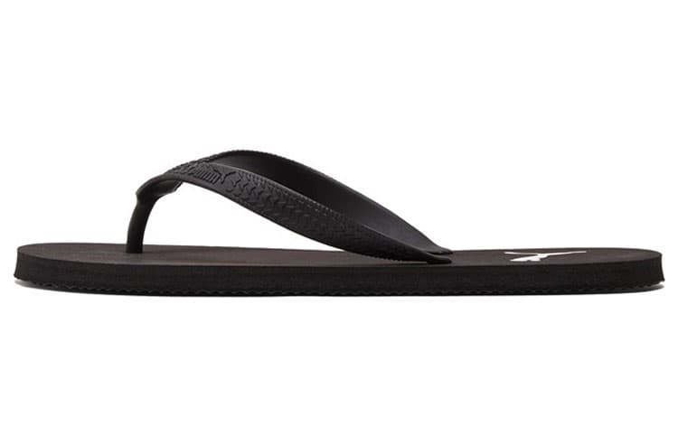 PUMA First Flip Sandals Slides Black 2