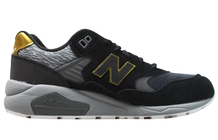New Balance 580 Series Black Grey 'Black Gray' Women's 4