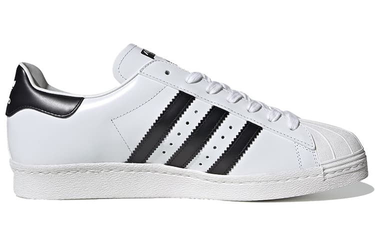 Adidas Superstar Prada White Black 4