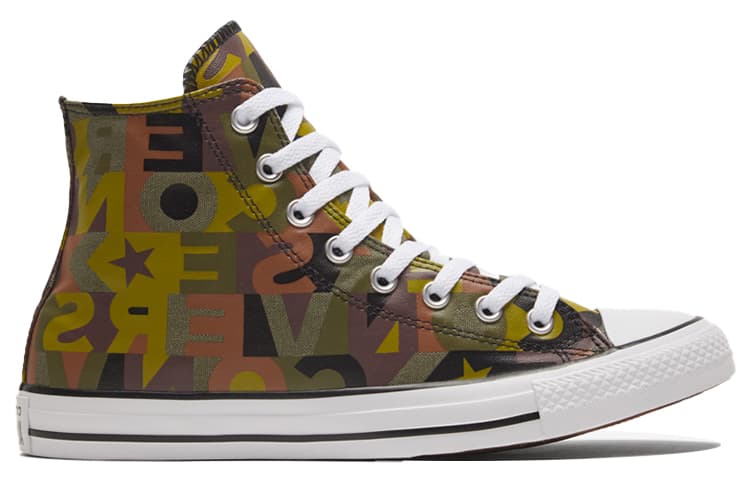 Converse Chuck Taylor All Star High Top 'Black Brown Yellow' 4