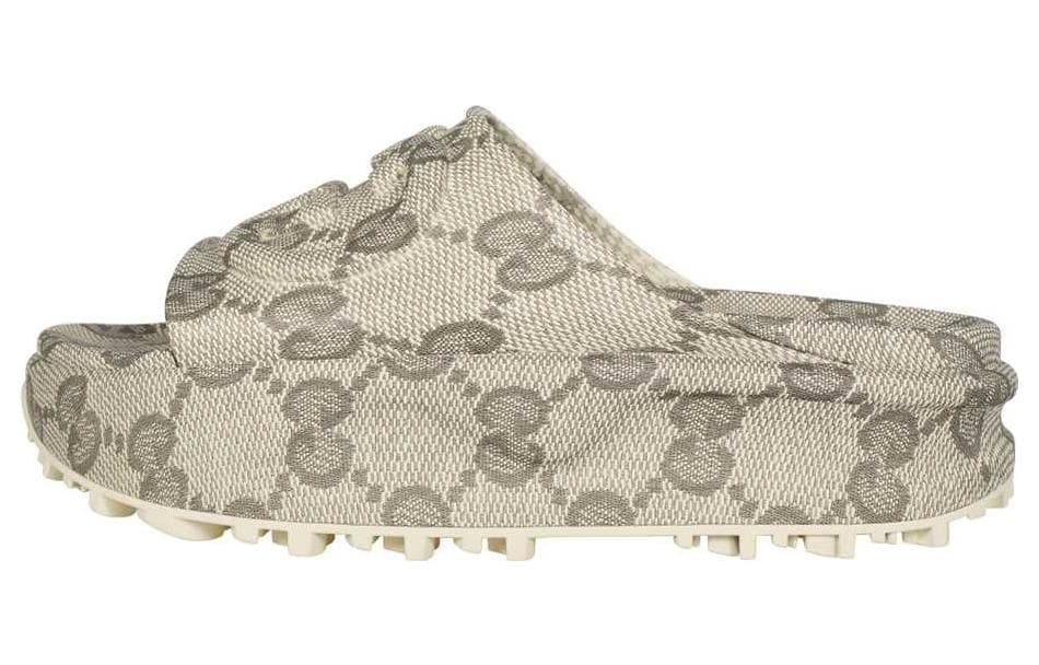 GUCCI GG Oversize Slide Sandals Women's