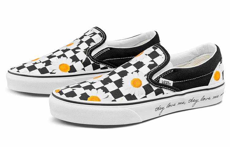 Vans Classic Slip On Love Me Love Me Not Women's 3