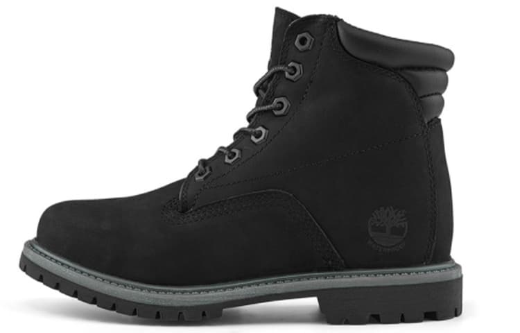 Timberland Waterville 6 Inch Waterproof Wide Fit Boots 'Black' Women's 2