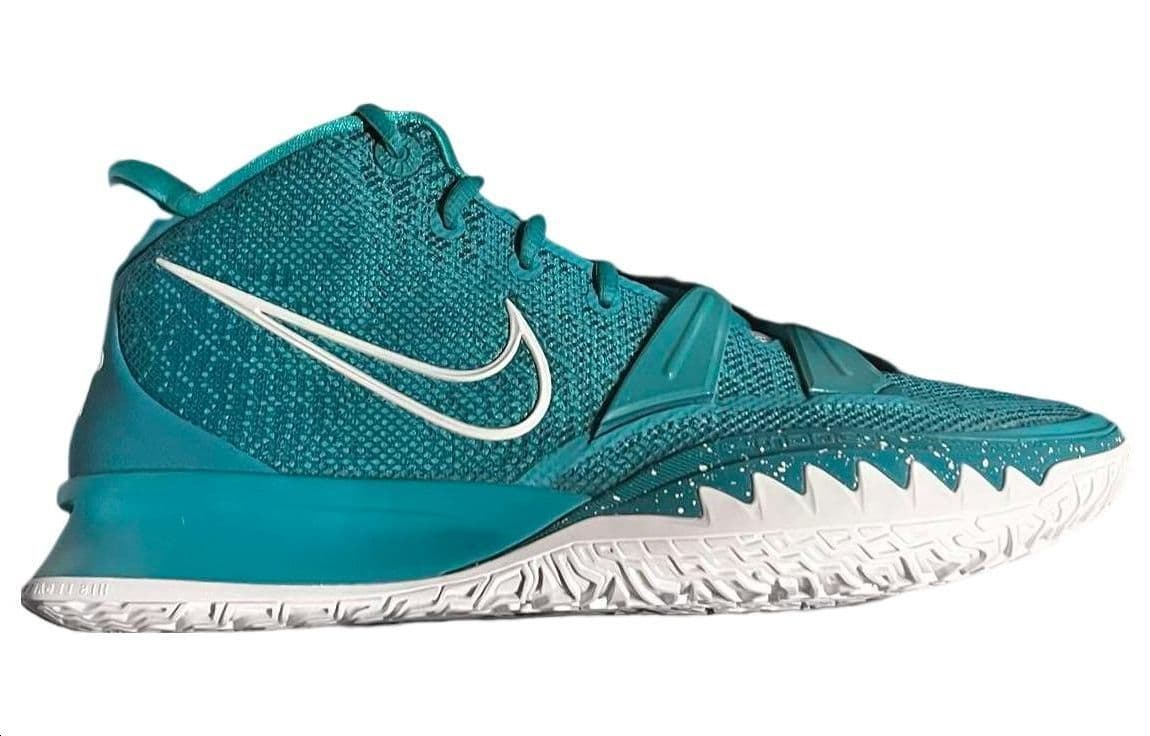 Nike Kyrie 7 Irving 7 TB Promo Cushioning Anti-Slip And Wear-Resistant Mid-Top Basketball Shoes Unisex Blue 3