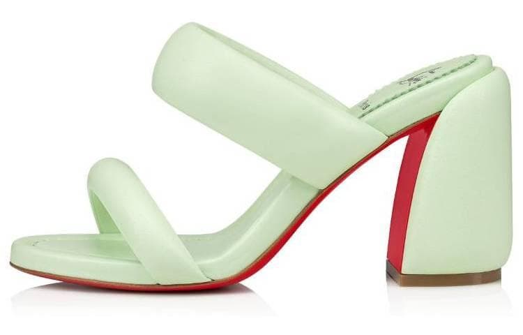 CL Simple Elegant Slide Sandals Women's Green