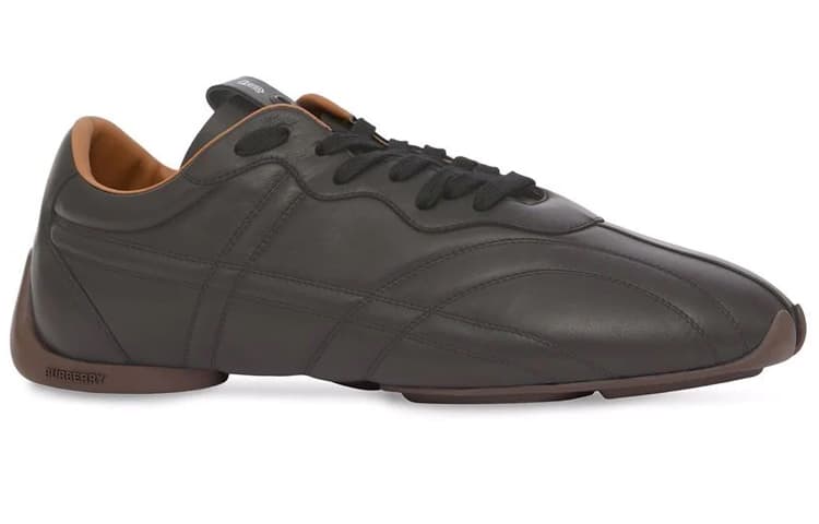Burberry Casual Shoes Men Low-Top Black Gray Color 2