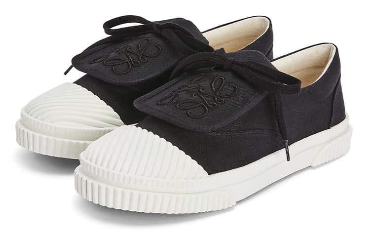 LOEWE Wear resistant And Lightweight Low Top Canvas Shoes Women's 6