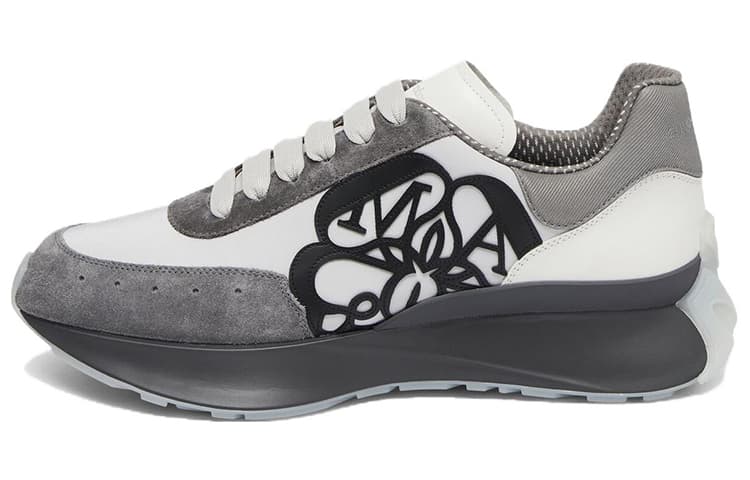Alexander McQueen Sprint Runner Grey White