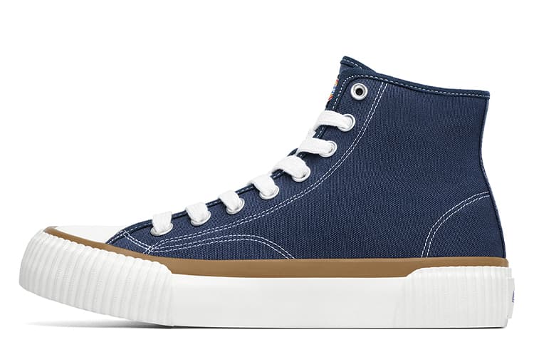Dickies Canvas Shoes Unisex High-Top Blue 2