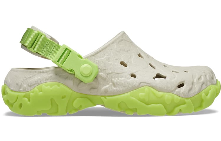 Crocs All Terrain Atlas Clog 'Bone Limeade' 3