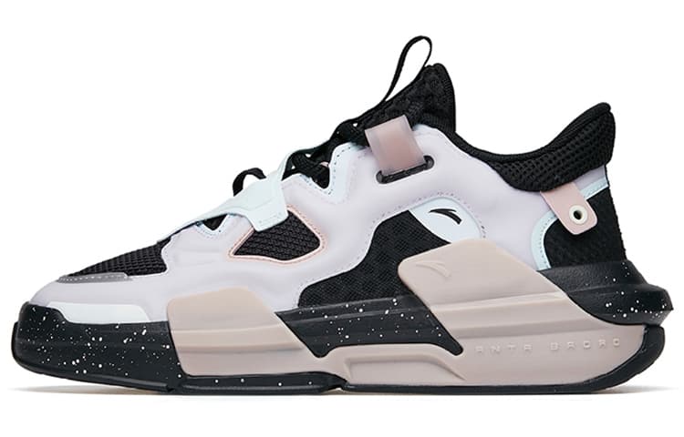 ANTA Bastard Casual Shoes Women's Low-Top White Black