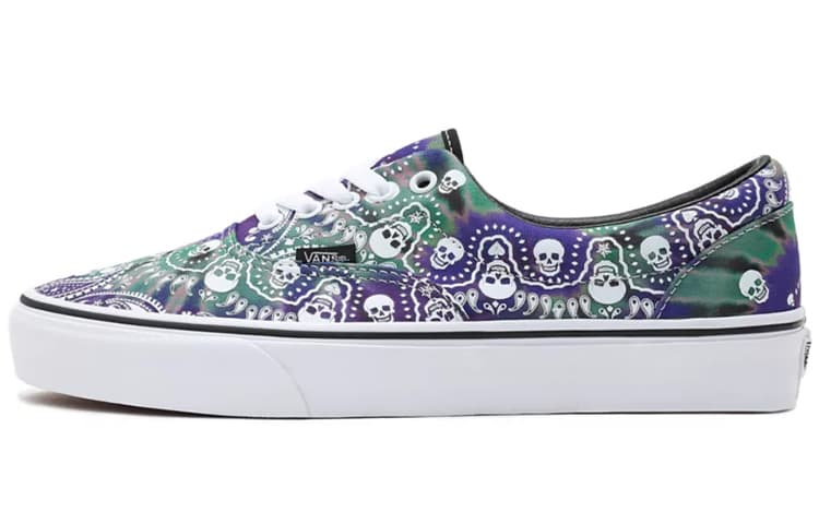 Vans Era Bandana Tie Dye Purple Green 2